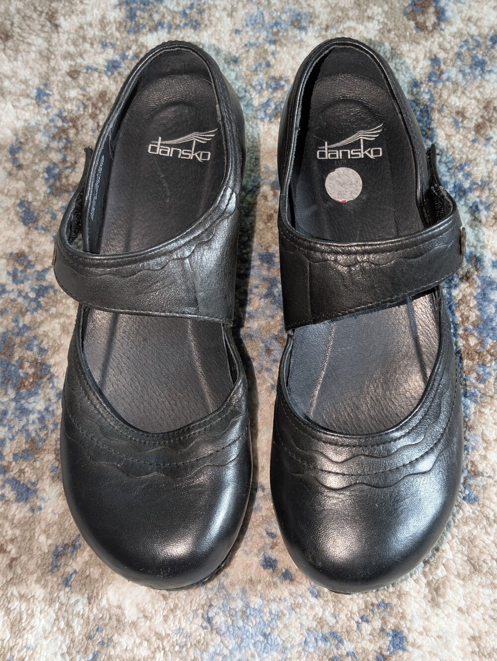 DANSKO Mary Jane Harlow clogs black leather